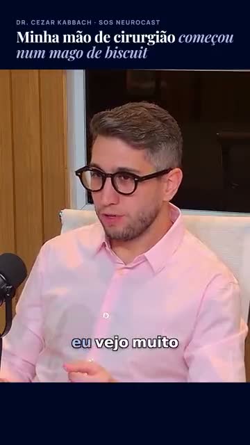 Corte: Minha mão de cirurgião começou num mago de biscuit