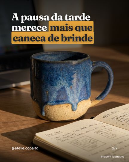 Slide 2: a pausa da tarde